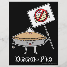 Occu-Torte (Wert "Plakat", Schwarzes) Flyerdruck