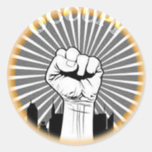 Occupy ist ein Staat des Verstandes Sticker