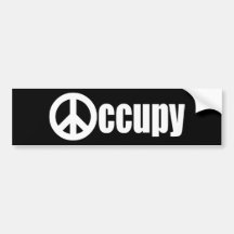 Occupy Wall Street Auto Sticker