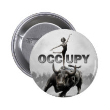Occupy Wall Street Button