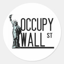 Occupy Wall Street - Freiheitsstatue Sticker