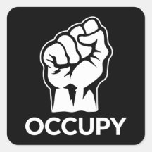 Occupy Wall Street - wir sind die 99% Aufkleber