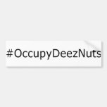 #OccupyDeezNuts Autoaufkleber