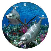 Oceanworld 2 Wanduhr