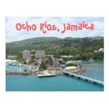 Ocho Rios, Jamaika-Postkarte
