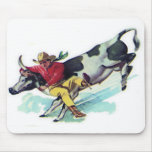 Ochse-Wrestling-Cowboy Mousepads