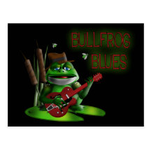 Ochsenfrosch-Blues Postkarten