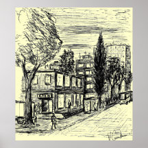 Odessa-Stadtkunstplakat