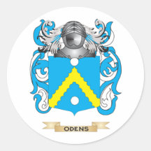 Odet Wappen (Familienwappen) Aufkleber
