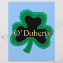 O'Doherty Familie Flyerdruck