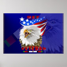 OEF Afghanistan Veteranen-Druck Plakat