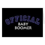 Offizieller Babyboomer - Blau Karte
