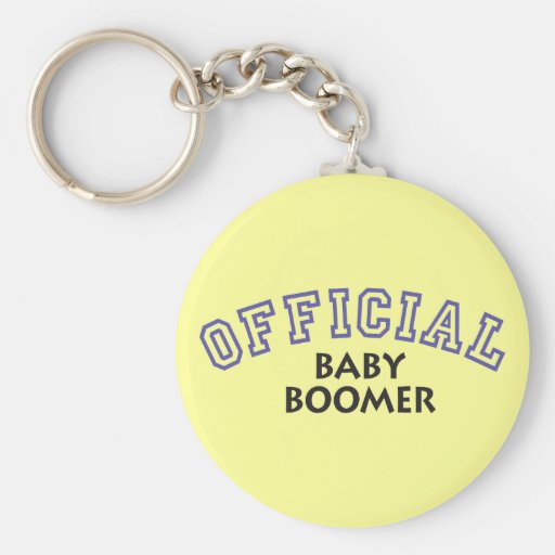 Offizieller Babyboomer - Blau Schlüsselband