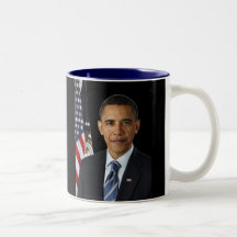 Offizieller Porträt-Präsident Barack Obama, schwar Kaffee Tassen