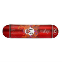 Offizieller Repräsentant Ihr Hauben-städtisches Kl Personalisiertes Skateboarddeck