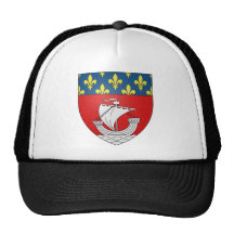 Offizielles Blason Paris Mantel-Wappenkunde-Symbol Baseball Mützen
