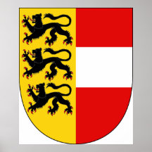 Offizielles Carinthia Wappen Österreich-Symbol Plakatdruck
