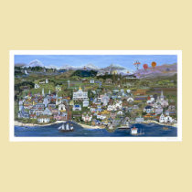 Offizielles Kalifornien-Staats-Plakat poster