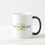 Offizielles Loch in einem Vereinsmitglied Tee Tasse