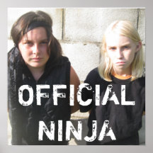 OFFIZIELLES NINJA PLAKATE