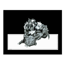 Offizielles Powergamer (d20) Postkarte