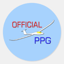 OFFIZIELLES PPG RUNDER AUFKLEBER