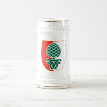 Offizielles Wappen Augsburgs Deutschland-Wappenkun Tee Haferl