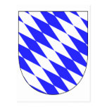 Offizielles Wappen Bayern-Deutschland-Symbol Postkarten