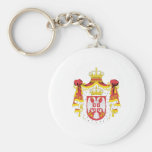 Offizielles Wappen Serbiens Wappenkunde-Symbol Schlüsselband