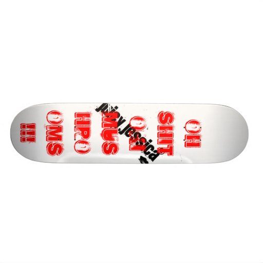Oh shitoki Pilze!!! Personalisierte Skatedecks
