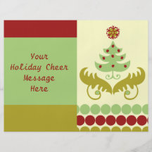 Oh Weihnachtsbaum Personalisierte Flyer