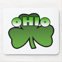 Ohio-Kleeblatt Mousepad