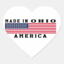 Ohio machte in den Entwürfen Aufkleber