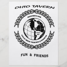 Ohio-Taverne Flyerdesign