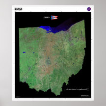 Ohio vom Raum-Plakat
