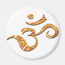 Ohm-Symbol in der Bronze (Magnet) Magnets