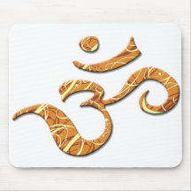 Ohm-Symbol in der Bronze (Mousepad)