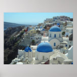 Oia, Santorini Plakatdruck