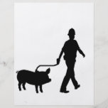 Oink Oink Bedruckte Flyer