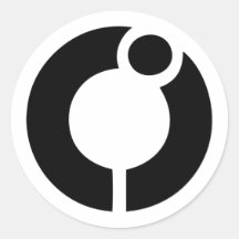 ojdotcom Logoaufkleber