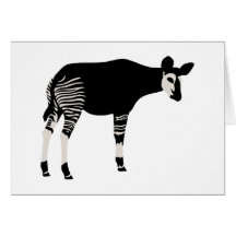 Okapi Grußkarten