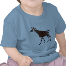 Okapi-Säuglings-T-Shirt