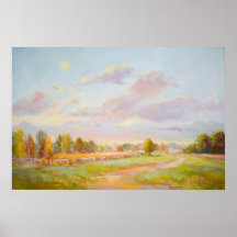 Oktober-Himmel-Kunst-Druck Plakatdrucke
