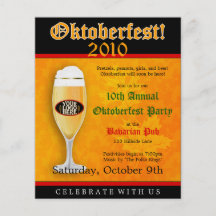 Oktoberfest Ereignis-Einladungs-Flyer
