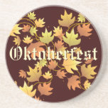Oktoberfest Herbst verlässt Untersetzer