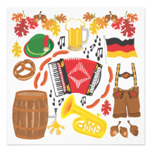Oktoberfest Party Einladung