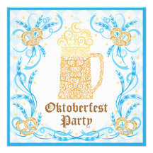 Oktoberfest Party Einladung