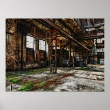 old factory plakat