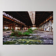 old factory posterdrucke