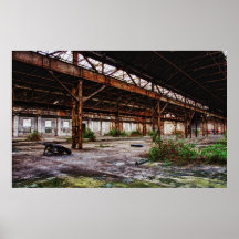 old factory posterdrucke